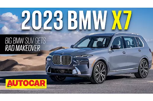 2023 BMW X7 facelift video review